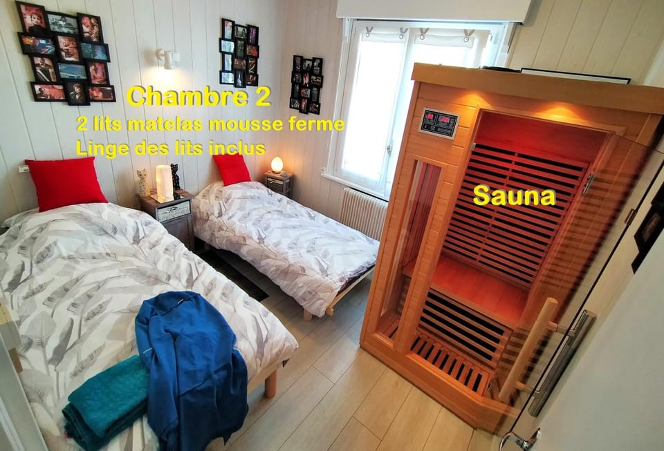 Sauna, Sauna, Bedroom, heating