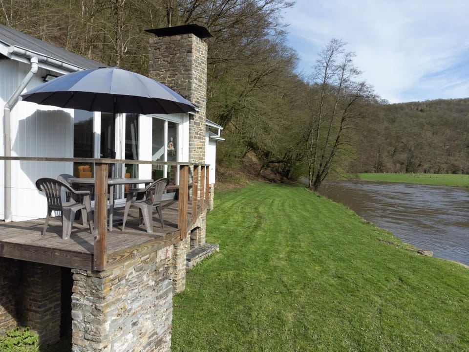 Patio, Garden view, River view