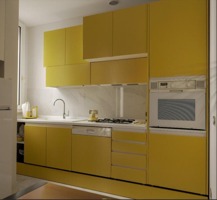 Kitchen or kitchenette