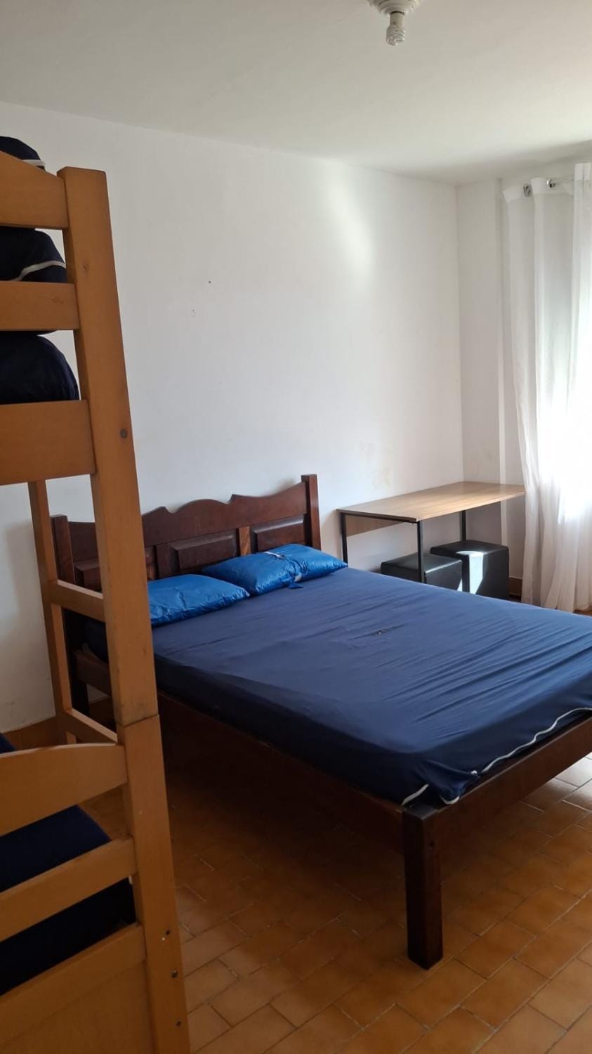 Bed, Photo of the whole room, Bedroom, bunk bed