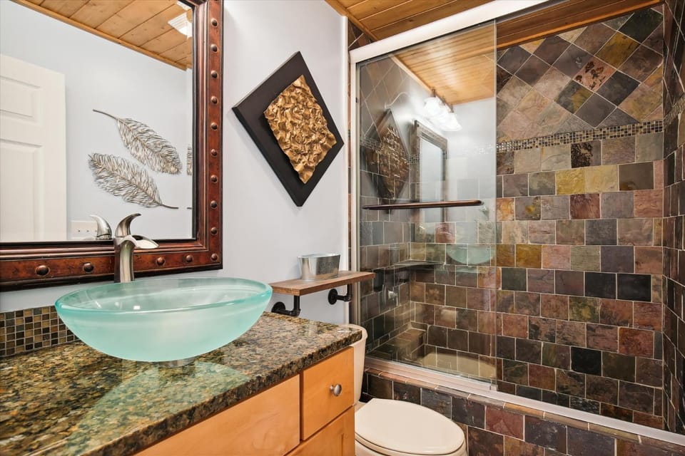 DT Asheville 16 mi Hot Tub Fire Pit Secluded House in Buncombe County