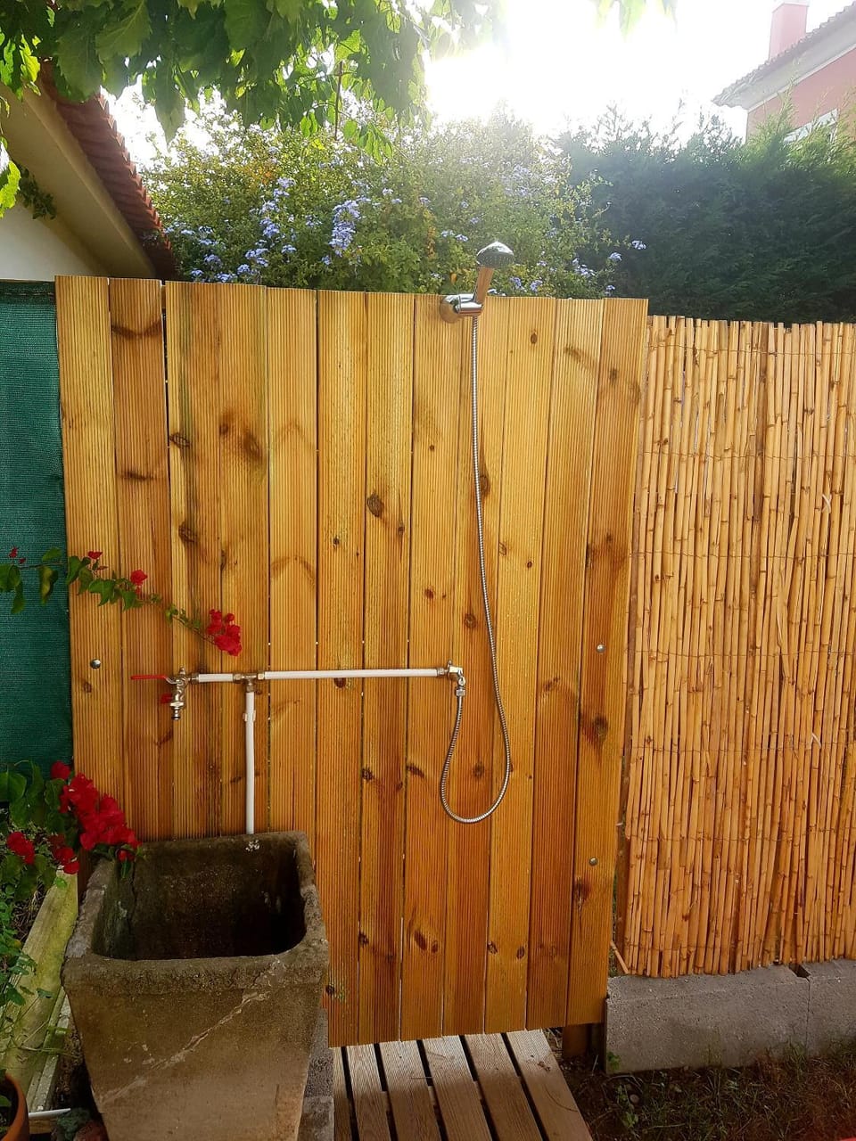 Off site, Garden view