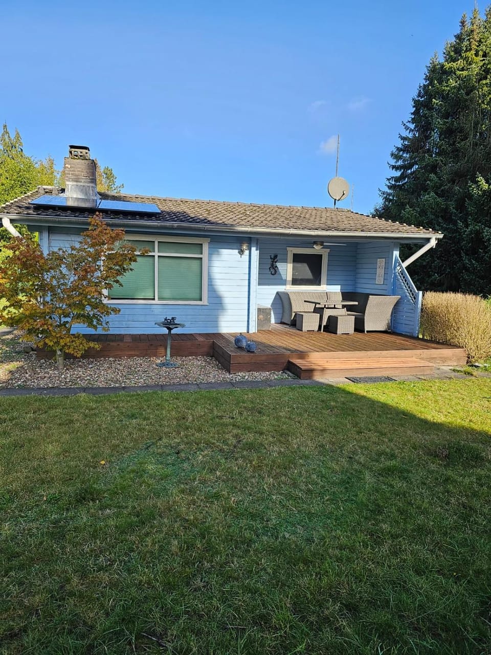 Property building, Garden, Garden view