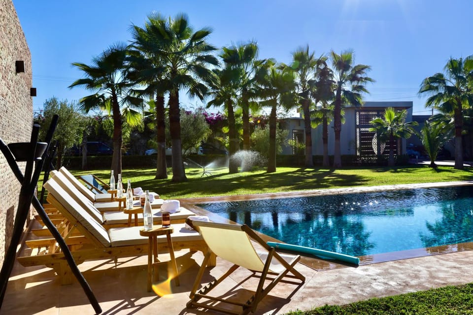 *Villa de luxe à Marrakech, vue sur les montagnes* Villa in Marrakesh-Safi