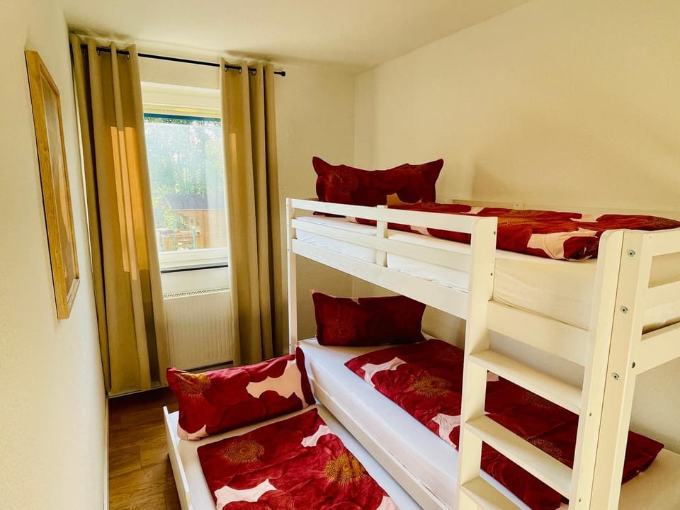 Bed, Photo of the whole room, Bedroom, bunk bed