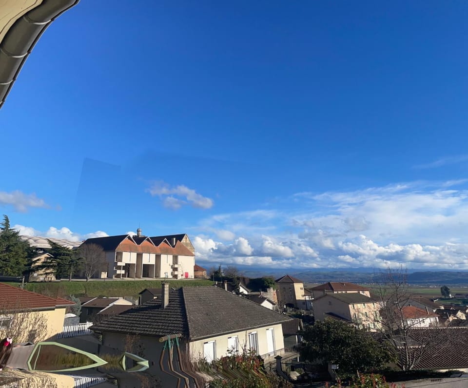 Day, Natural landscape, City view, Mountain view