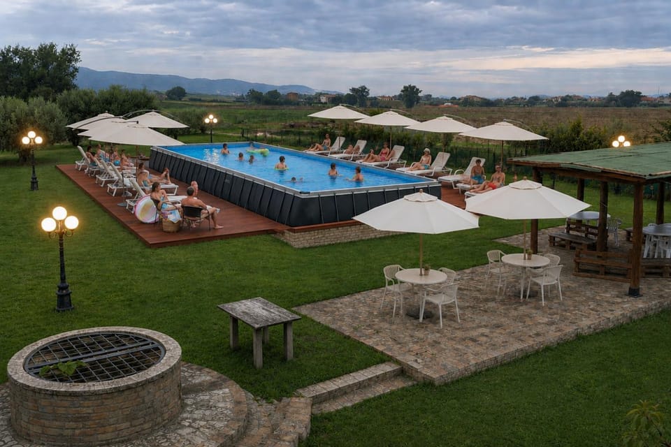 Day, Garden, Garden view, Pool view, Swimming pool, sunbed