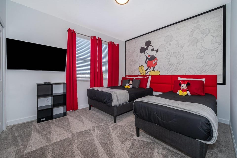 4338JC Villa 5 Beds & 5 Baths with Private Pool-Spa House in Kissimmee
