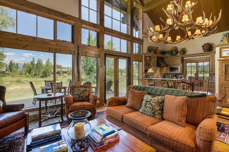Serenity in the Valley House in Wyoming