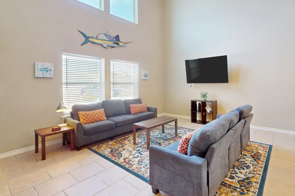 The Blue House by Whitecap Beach House in North Padre Island