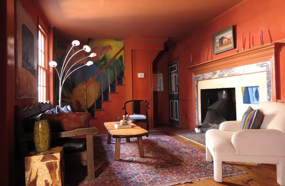 Living room, Seating area, flat iron