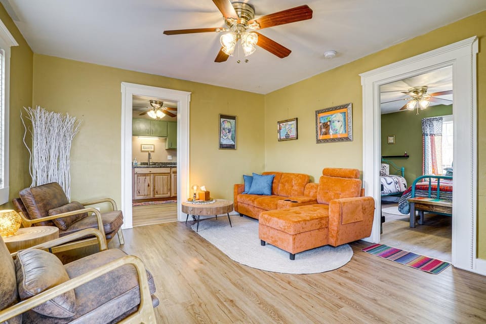 New Mexico Cottage: Private Yard & Hot Tub House in Truth or Consequences