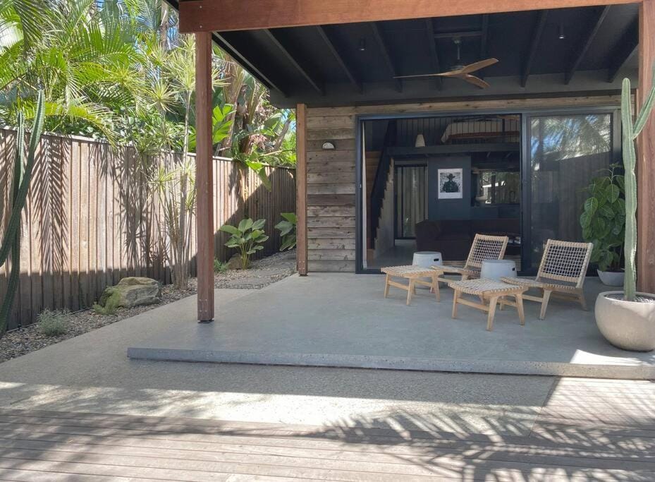 Property building, Patio, Garden view