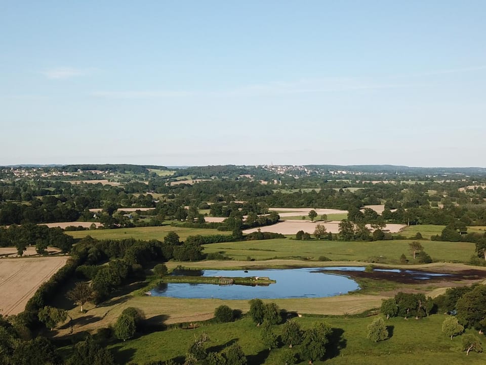 Natural landscape, Bird's eye view, Area and facilities