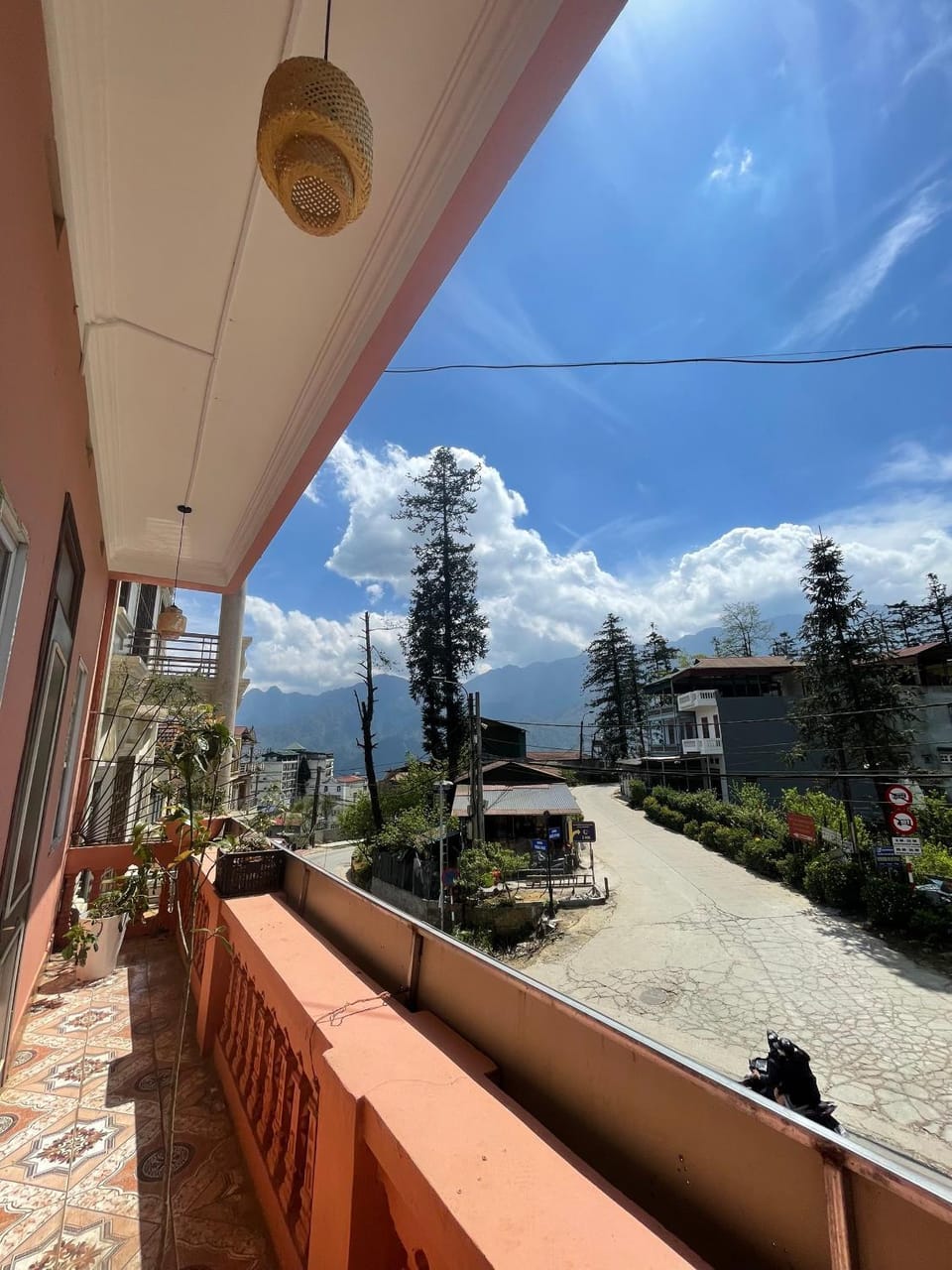 Day, Natural landscape, View (from property/room), Balcony/Terrace, Mountain view