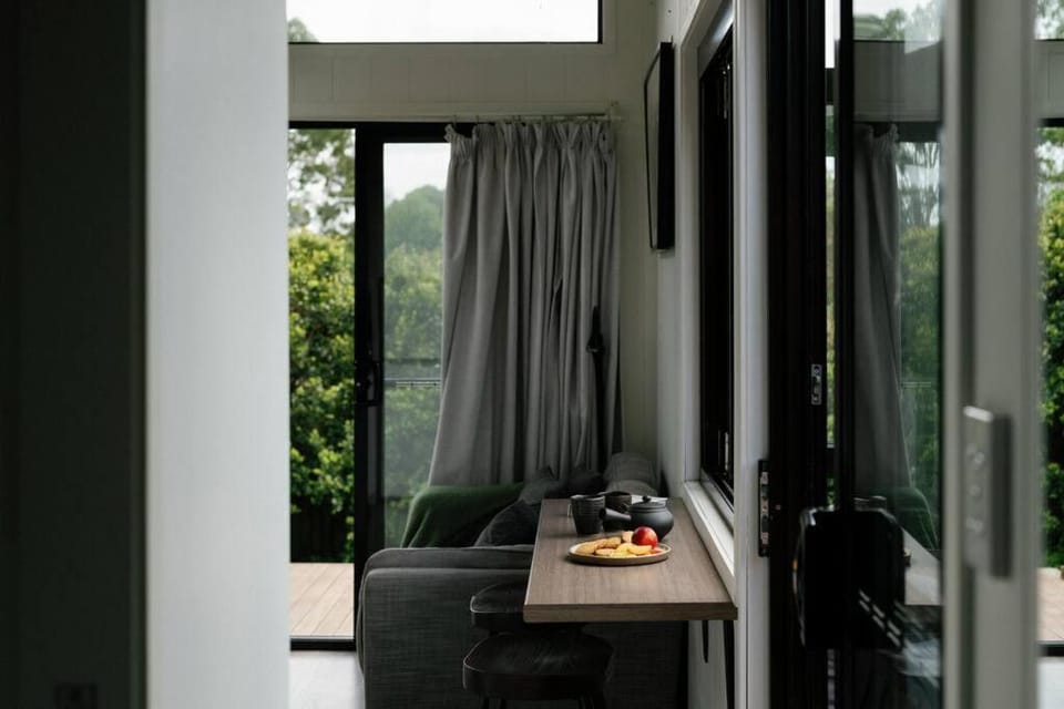 The Nest, Tiny House With a View. Byron Hinterland House in New South Wales
