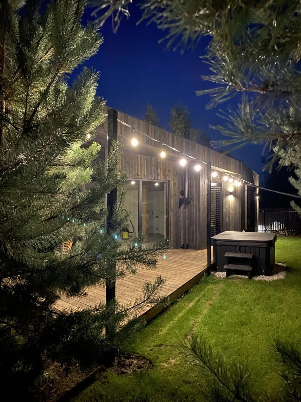 Property building, Night