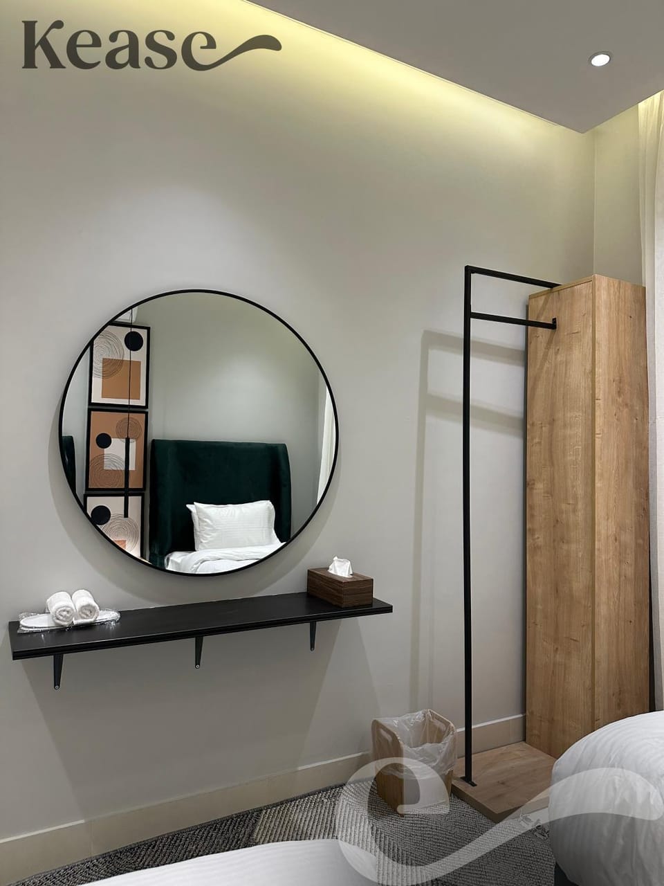 Bed, Photo of the whole room, Bedroom, towels, wardrobe
