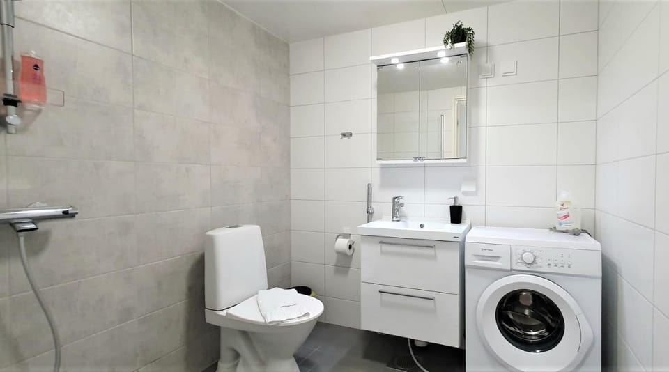 Toilet, Bathroom, washing machine