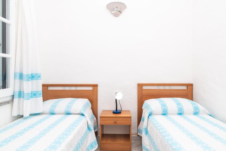 Property building, Living room, Bedroom