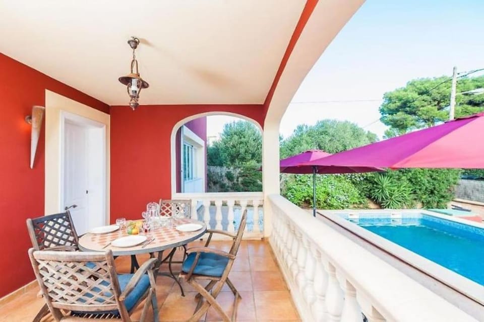 Villa with Pool (S'Aferrada) ETV/3439-8pax House in Migjorn