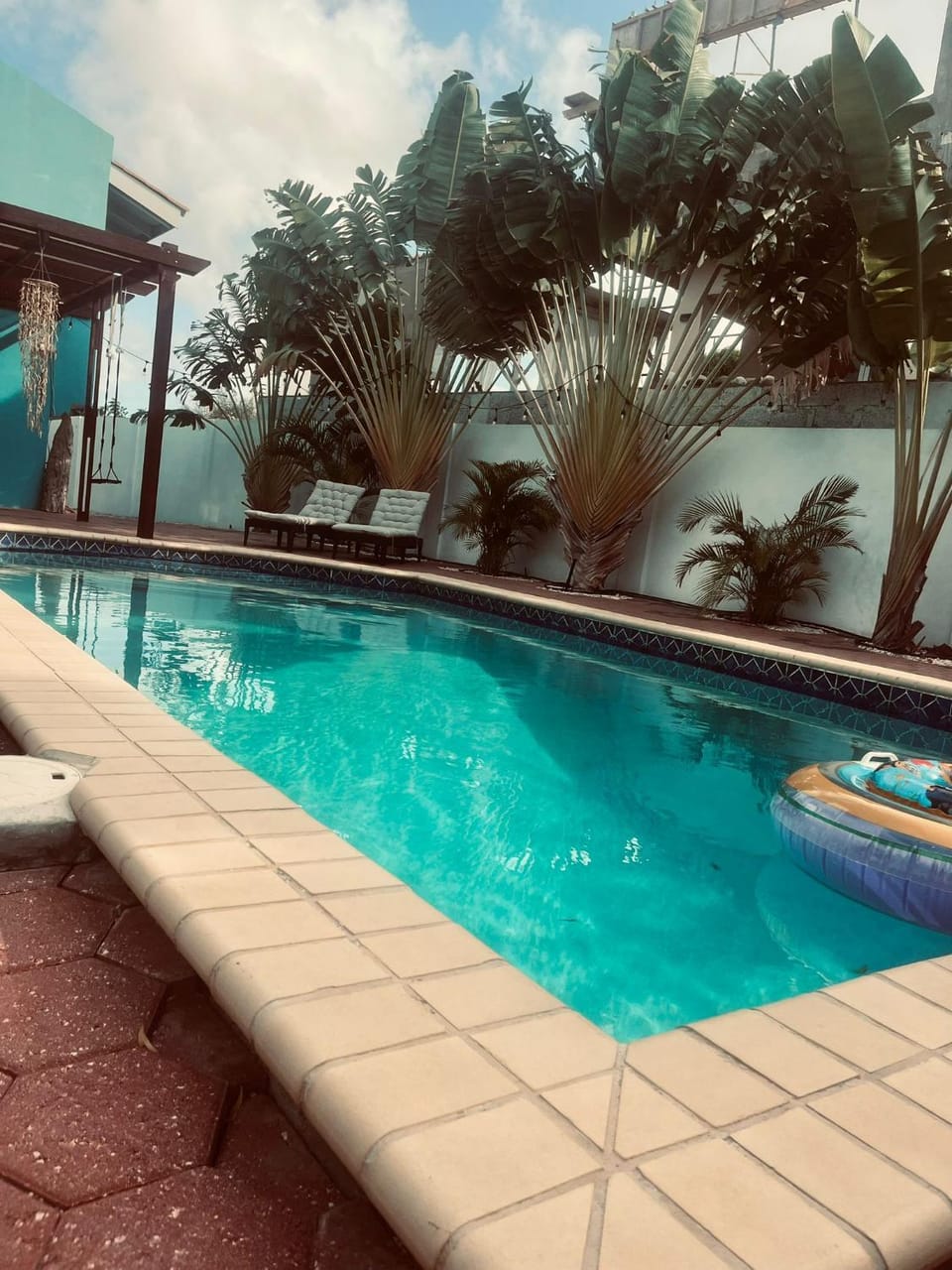Day, Pool view, Swimming pool, sunbed