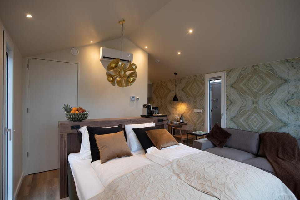 Bed, Kitchen or kitchenette, Photo of the whole room, Bedroom