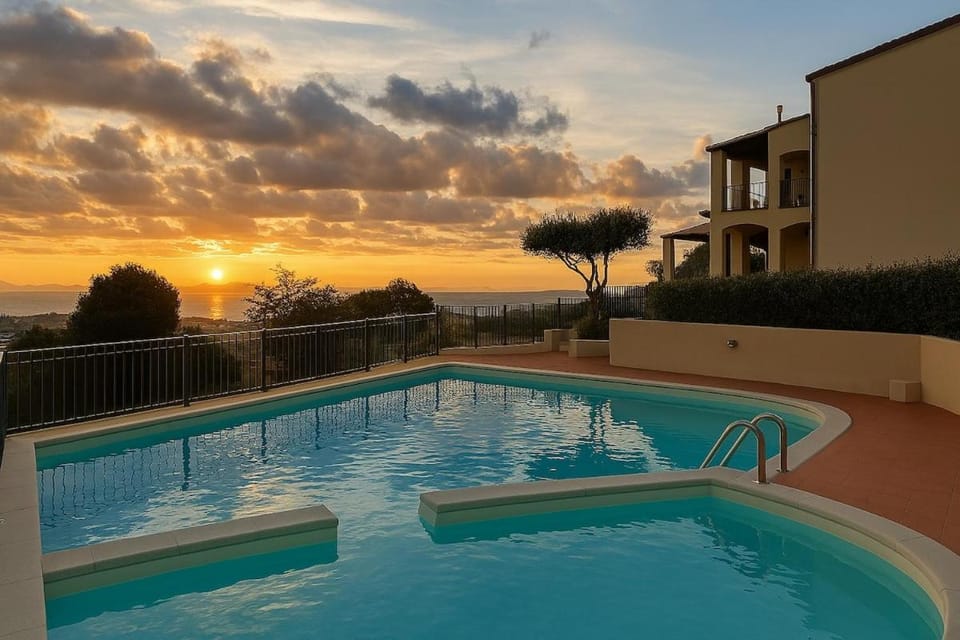 Sunset View Apartment and Pool Badesi Apartment in Sardinia