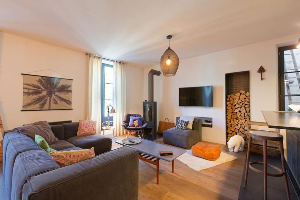 L'Olympe - triplex avec spa et rooftop Classé 4* Apartment in La Rochelle