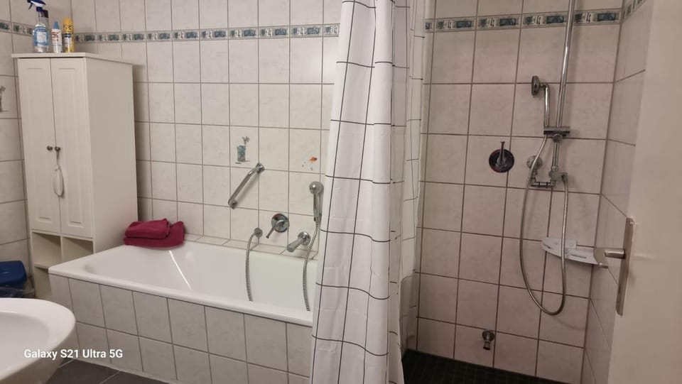 Bathroom, Living room