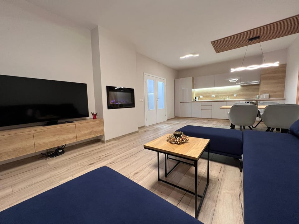 TV and multimedia, Kitchen or kitchenette, Living room, flat iron, kitchen, air conditioner