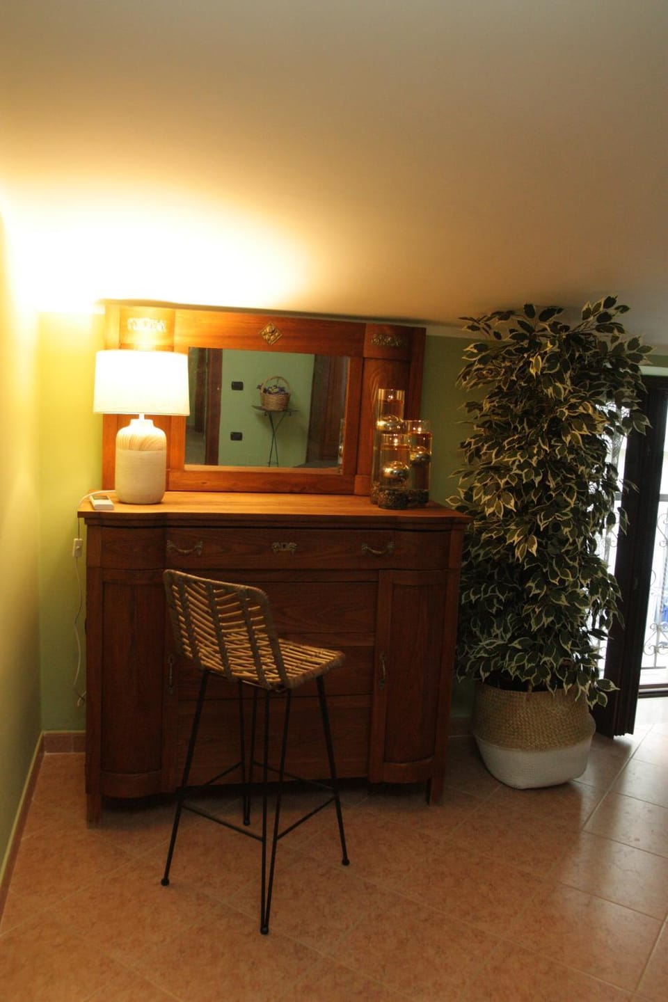 Decorative detail, Bedroom