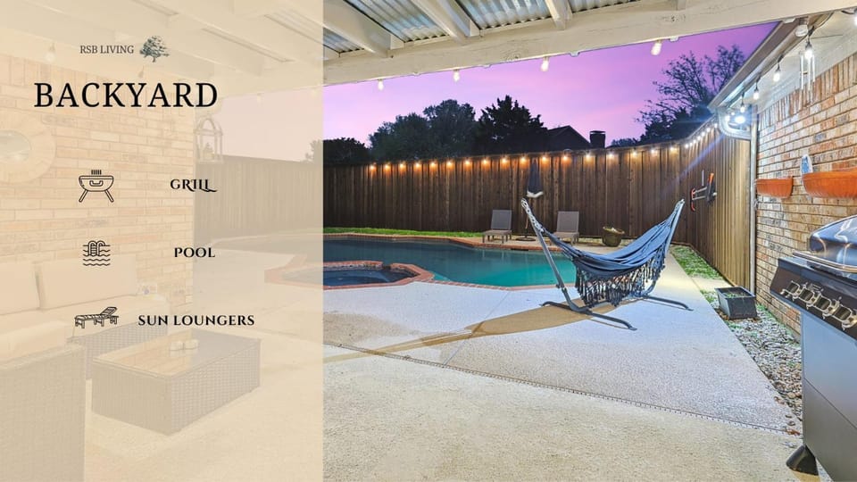 Patio, BBQ facilities, Evening entertainment, Swimming pool