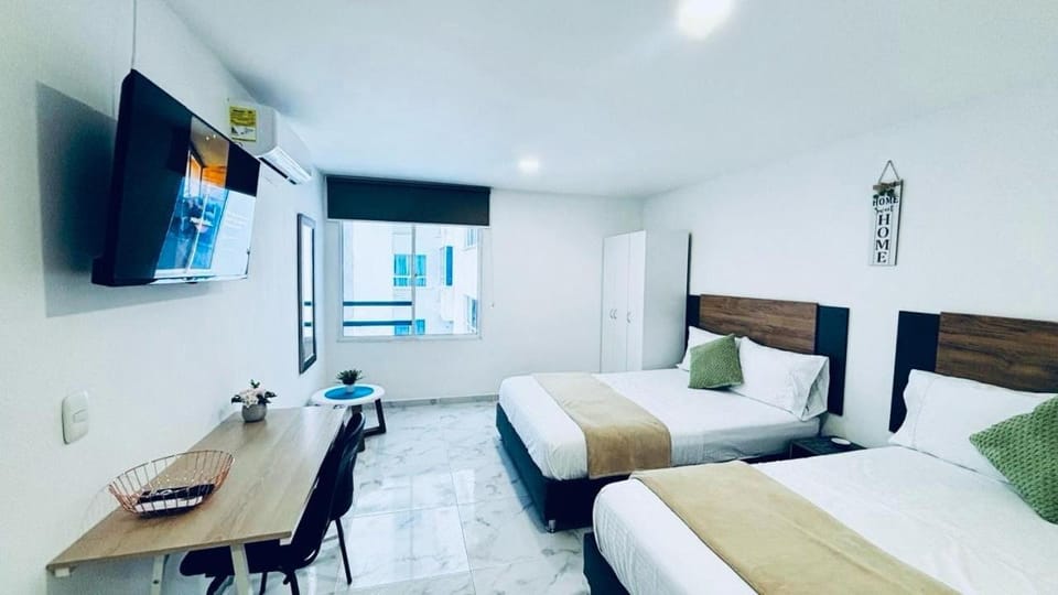 Apartamento Lindo en cartagena el laguito bocagrande con vista al mar Apartment in Cartagena