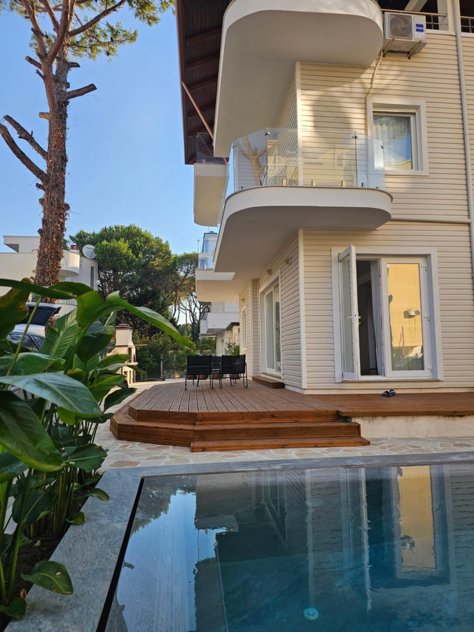 Beachfront BLUE WAVE SPA VILLA with a private pool in Qerret, Albania Villa in Tirana County, Albania