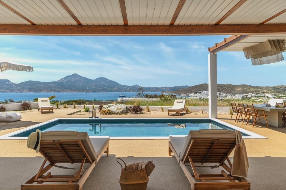 Patio, Pool view
