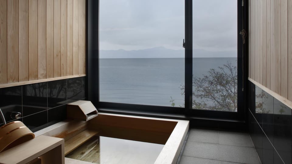 Bathroom, Lake view, Bath