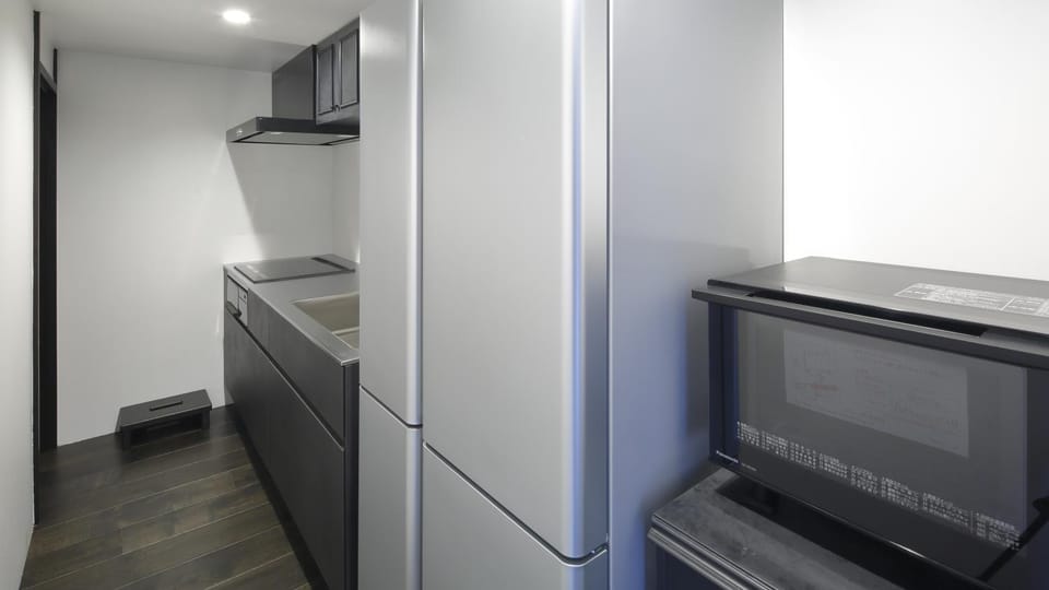 Kitchen or kitchenette, kitchen