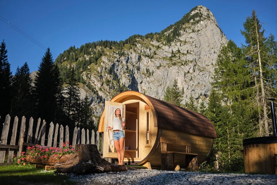 Property building, Natural landscape, Mountain view