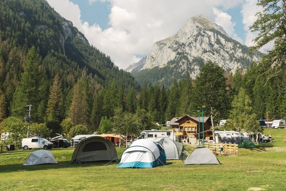 Camping Marmolada Malga Ciapela - Glamping Experience Luxury tent in Trentino-South Tyrol