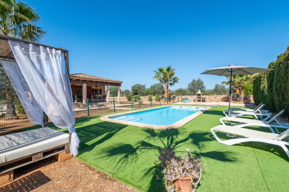 Property building, Living room, Swimming pool