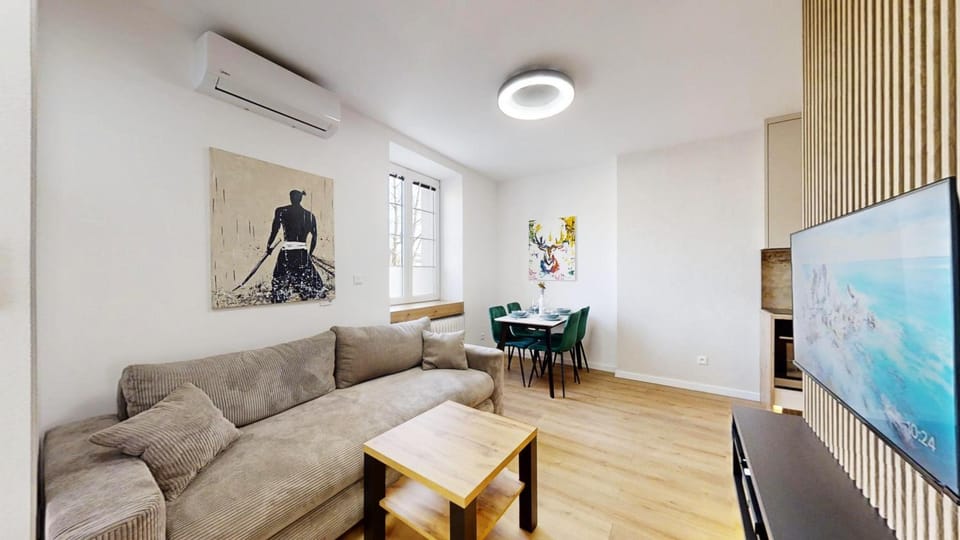 TV and multimedia, Living room, Seating area, Evening entertainment, air conditioner