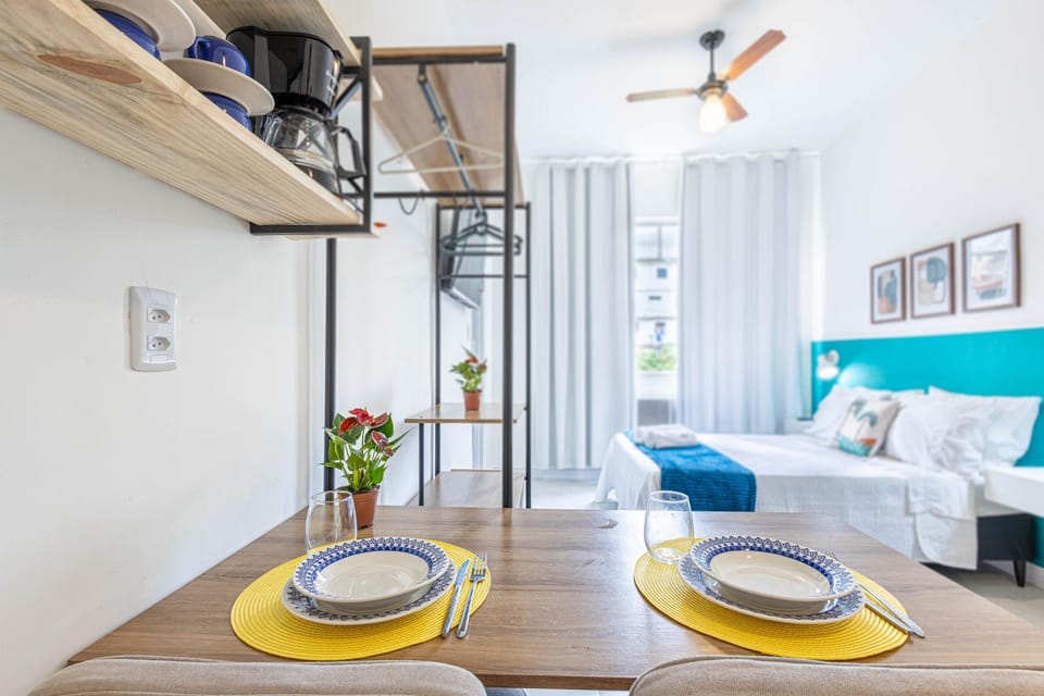 Studio na zona cultural do Rio! A/C, Wi-Fi, TV Apartment in Santa Teresa