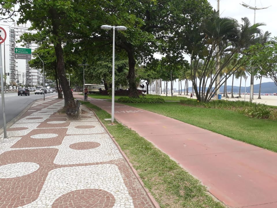 Apartamento Santos Frente Mar Apartment in Santos