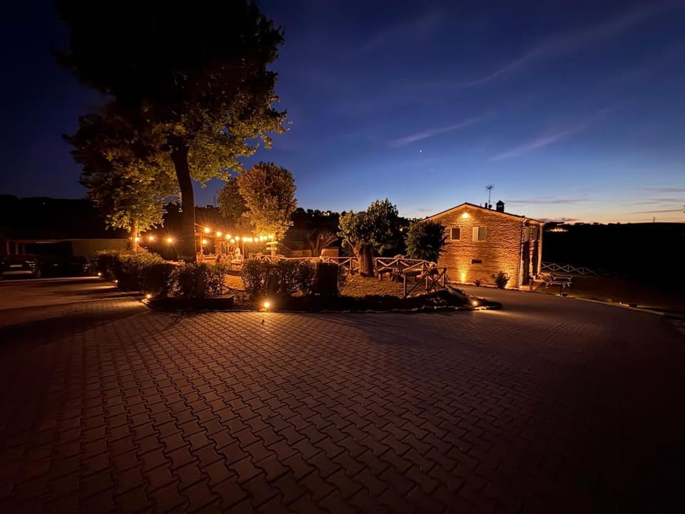 Property building, Night