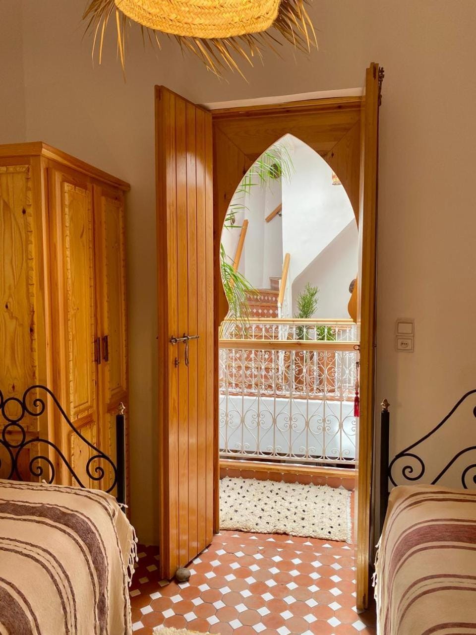 Bedroom, air conditioner