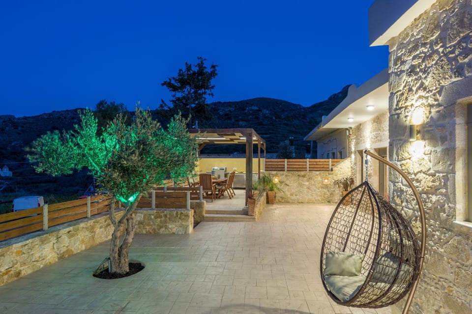 Patio, Natural landscape, Mountain view