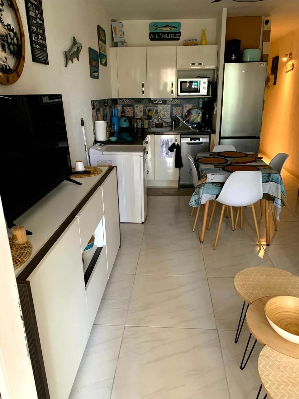 Cap d'Agde méditerranée studio 4 pers piscine rdc parking gratuit Apartment in Agde