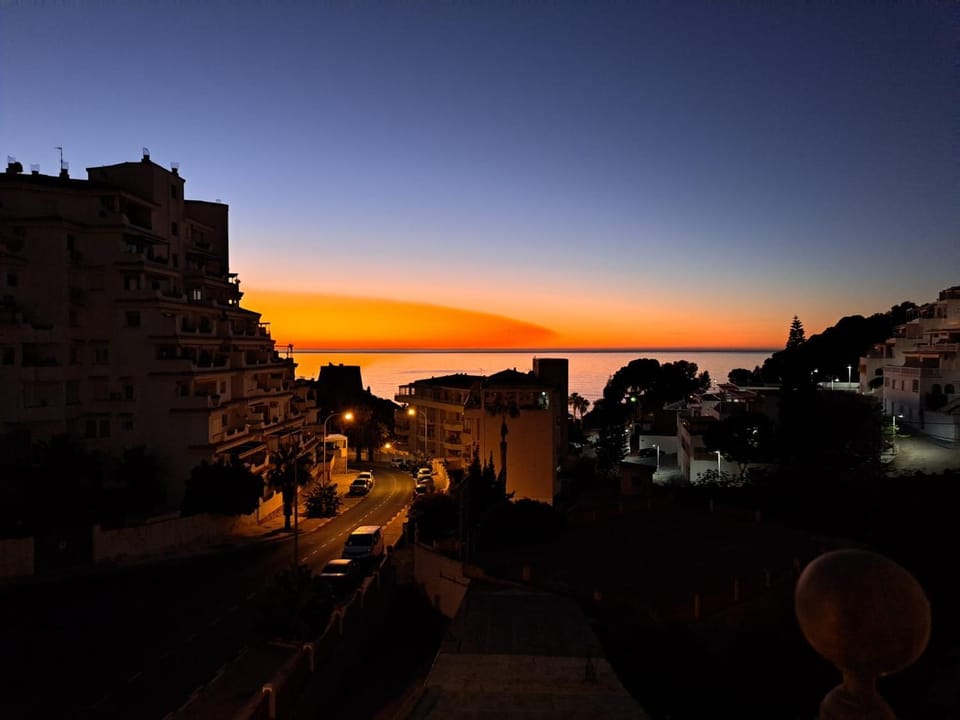 Sea view, Sunset