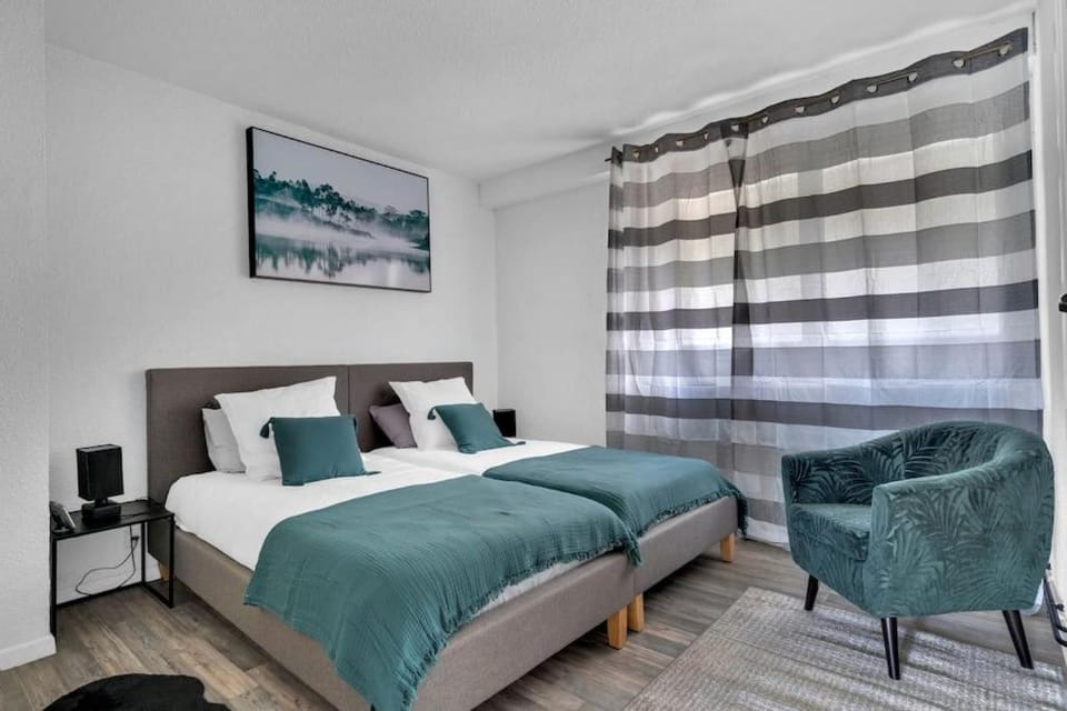 Le Voile d'Émeraude ~ Sauna Apartment in Tresserve